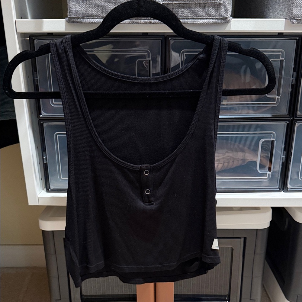 Vuori Black Tank Top